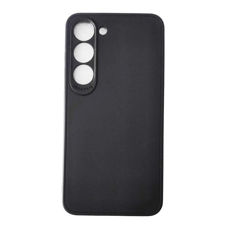Funda negra para Samsung Galaxy S23 de silicona