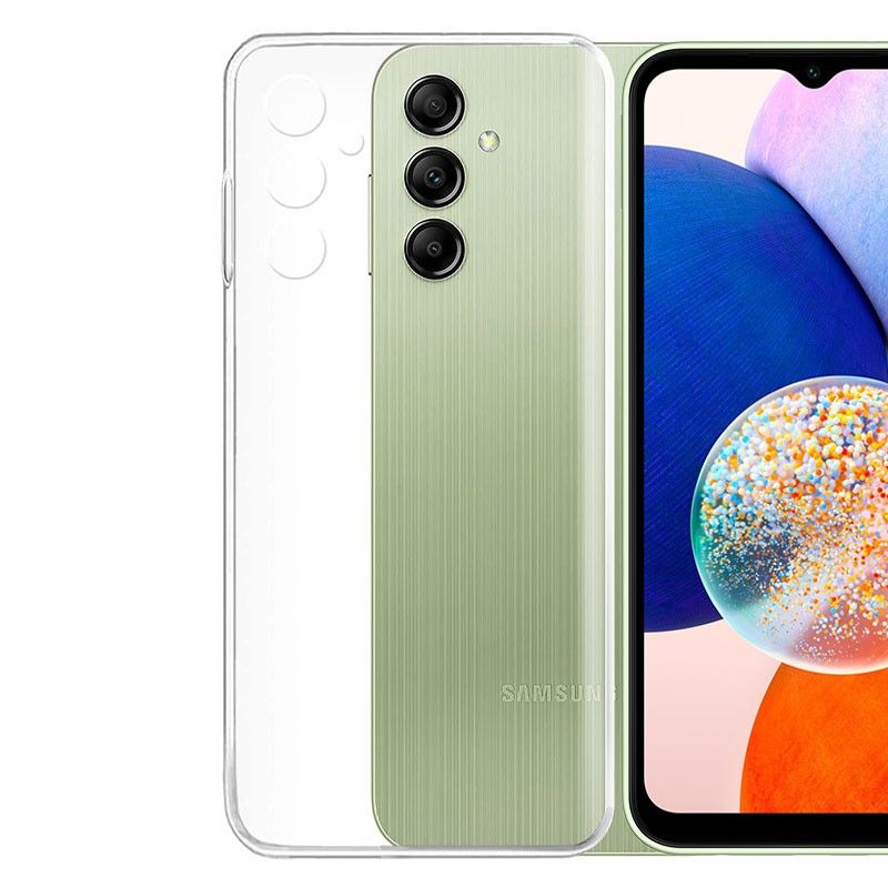 Funda transparente para Samsung Galaxy A14 / 5G de silicona