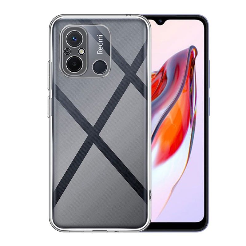 Funda transparente para Xiaomi Redmi 12C de silicona