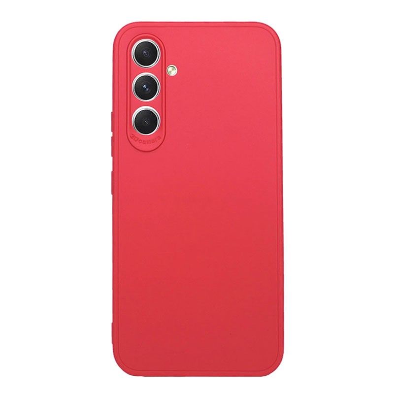 Funda roja para Samsung Galaxy A54 5G de silicona