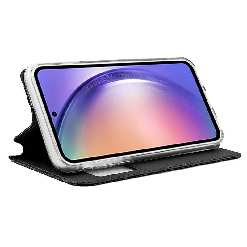 Funda con Tapa y Ventana para Samsung Galaxy A54 5G negro