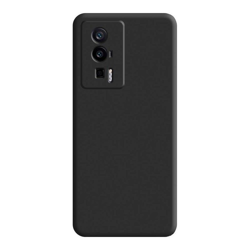 Funda negra para Poco F5 Pro 5G de silicona