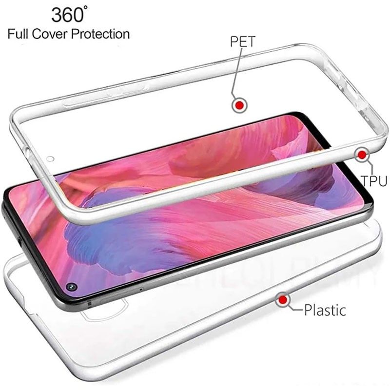 Funda Doble Cara Completa 360 para Xiaomi Redmi Note 12 Pro+ 5G