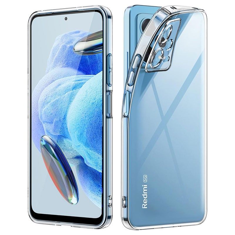 Funda transparente de silicona para Xiaomi Redmi Note 12 Pro 5G / Poco X5 Pro 5G