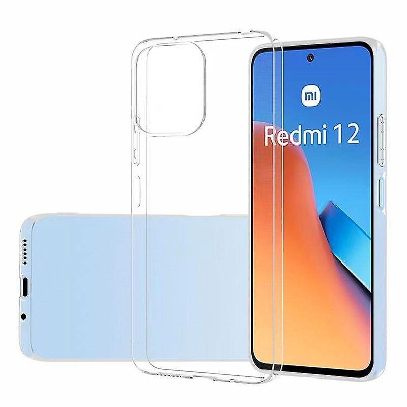 Funda transparente para Xiaomi Redmi 12 4G / 5G de silicona