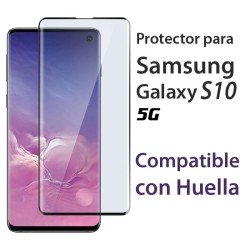 Protector pantalla Cristal Templado con Huella Samsung Galaxy S10 5G