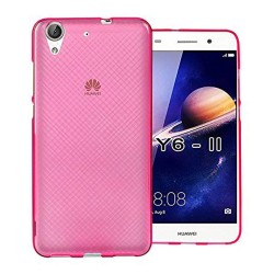 Funda rosa para Huawei Y6 2 / Honor 5A de Silicona
