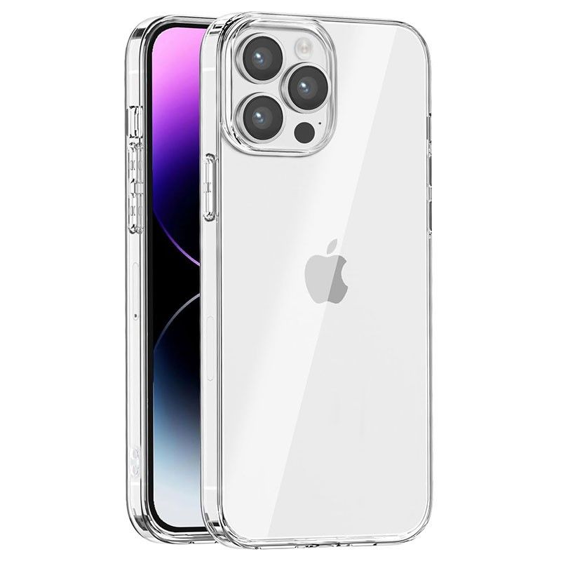 Funda transparente para iPhone 14 Pro Max de Silicona