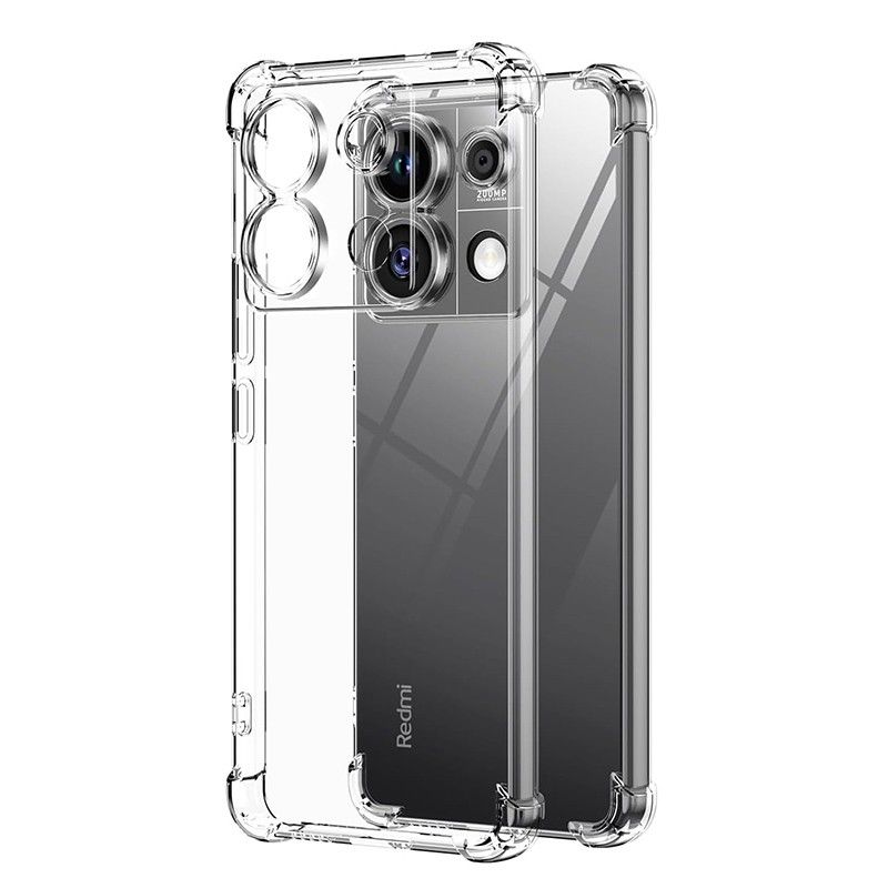 Funda con esquinas reforzadas para Xiaomi Redmi Note 13 Pro 5G