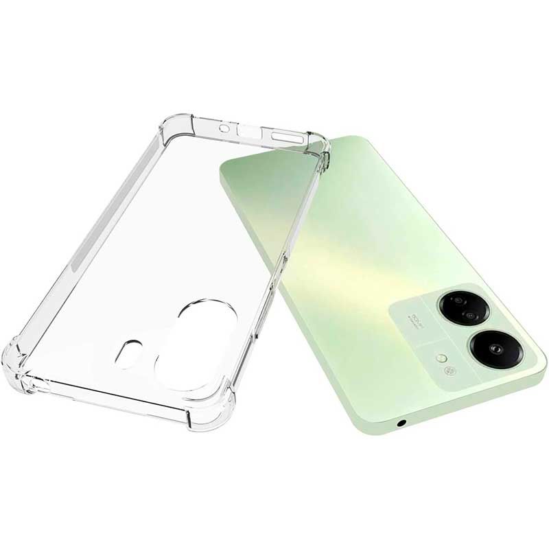 Funda con esquinas reforzadas para Xiaomi Redmi 13C / Poco C65