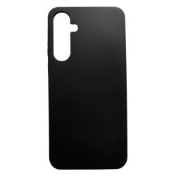 Funda negra para Samsung Galaxy A35 5G de silicona