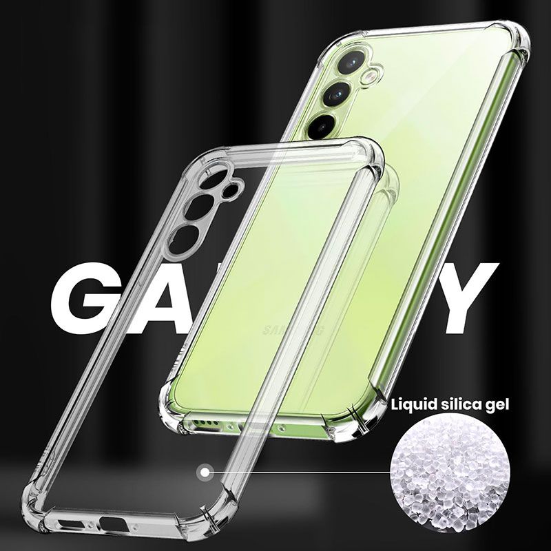 Funda con esquinas reforzadas para Samsung Galaxy A35 5G