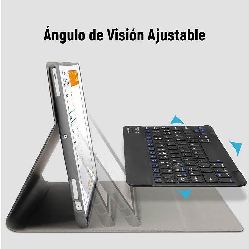Funda con Teclado para iPad 10.2 / 10.5 Español con Ñ