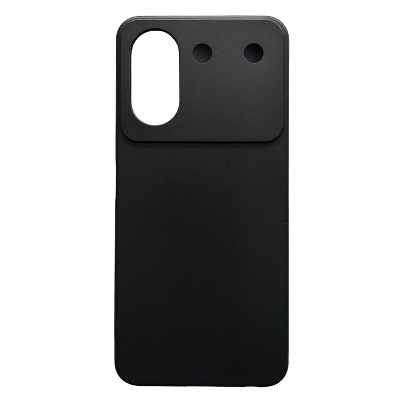 Funda negra para ZTE Blade A54 de silicona