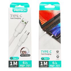 Cable USB a USB Tipo C de 6A y 120W Carga Rápida