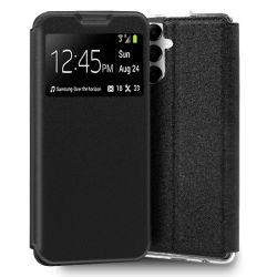 Funda con Tapa y Ventana para Samsung Galaxy A05S negro