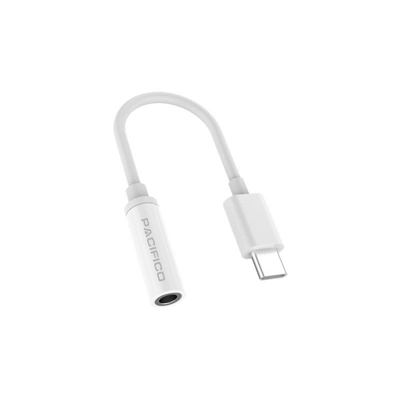 Adaptador de audio tipo c a jack 3.5mm para auriculares