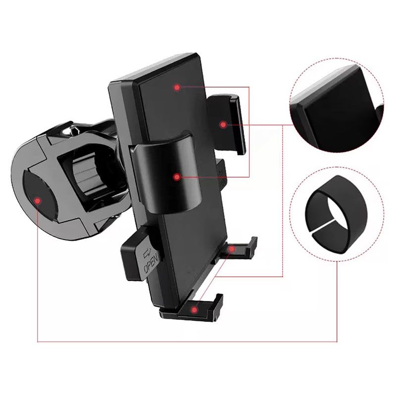 Soporte de Móvil para Bicicleta y Moto Universal