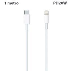 Cable USB C a Lightning de 20W y 1 metro
