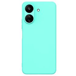 Funda de silicona suave para Xiaomi Redmi 13C / Poco C65 Verde Menta
