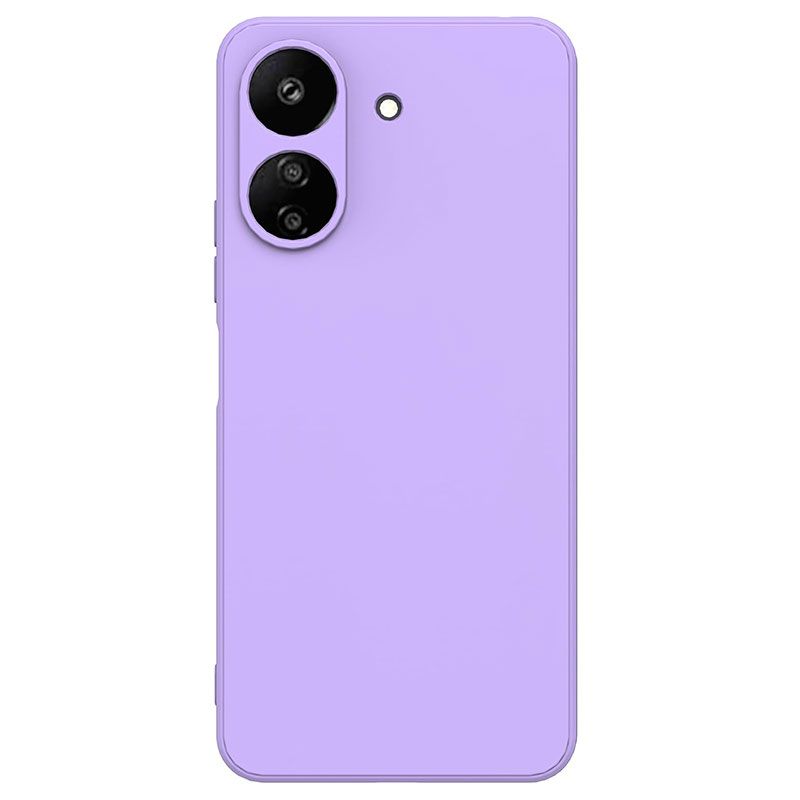 Funda de silicona suave para Xiaomi Redmi 13C / Poco C65 Lila