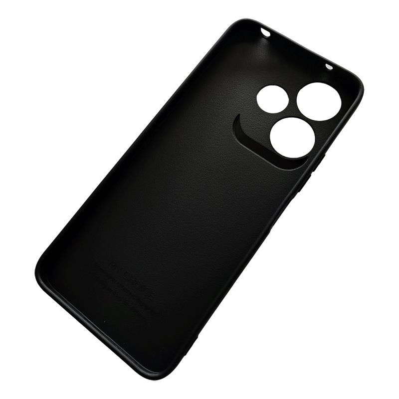Funda negra para Xiaomi Redmi 13 (4G) / Poco M6 (4G) de silicona