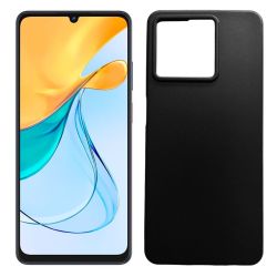 Funda negra para ZTE Blade V50 Vita de silicona