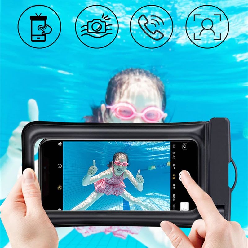 Funda Impermeable Universal para móviles de 4 a 6.8 pulgadas