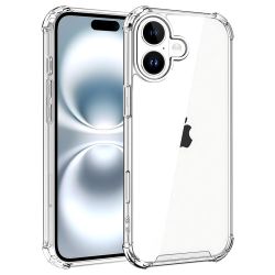 Funda con esquinas reforzadas para iPhone 16