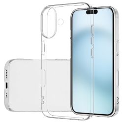 Funda transparente para iPhone 16 de Silicona