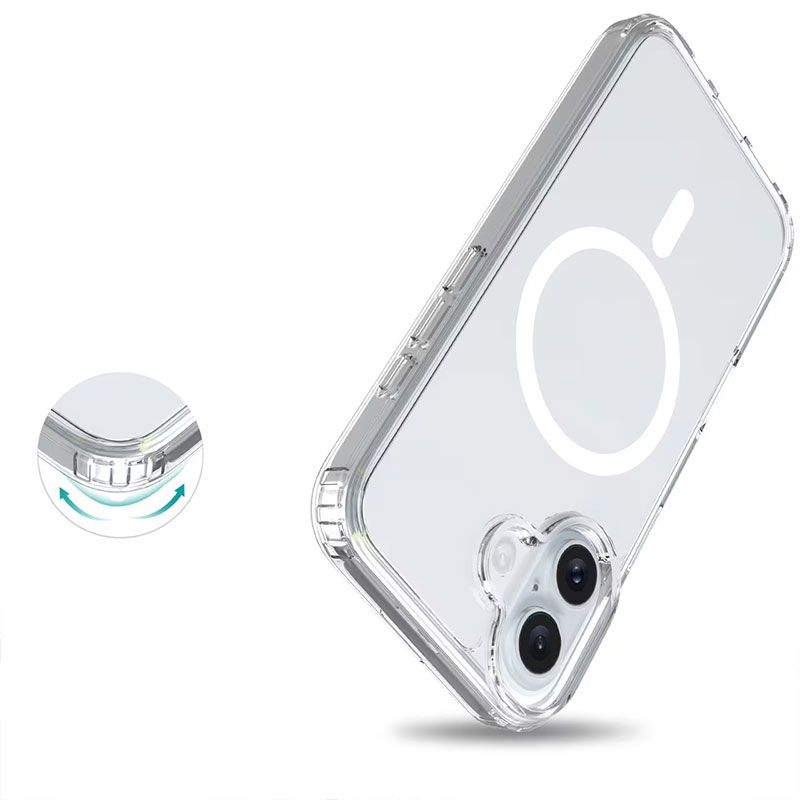 Funda Antigolpe premium con Magsafe para iPhone 16 Plus