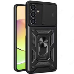 Funda Slide Armor con tapa para cámara y anillo metálico con soporte Samsung Galaxy A05s