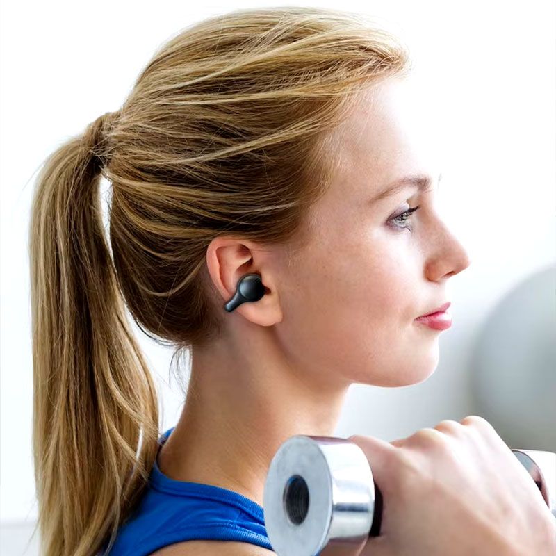 Auriculares Inalámbricos de clip con estuche de carga