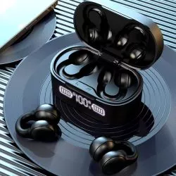 Auriculares Inalámbricos de clip con estuche de carga