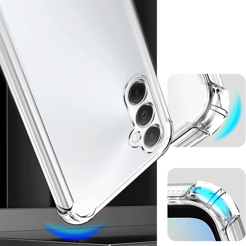 Funda con esquinas reforzadas para Samsung Galaxy A05S