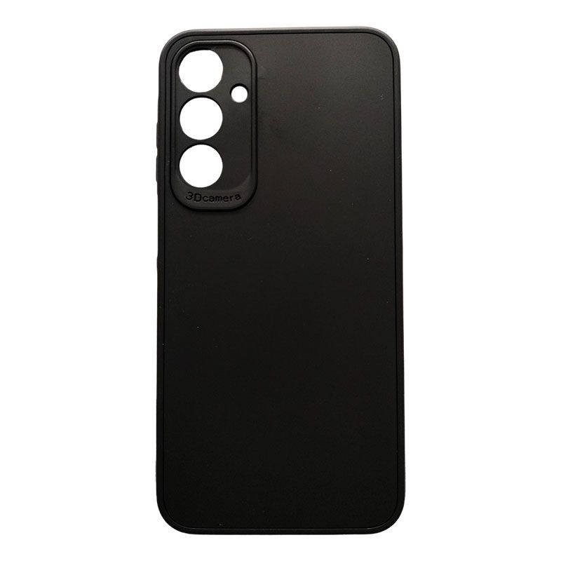 Funda negra para Samsung Galaxy A25 5G de silicona