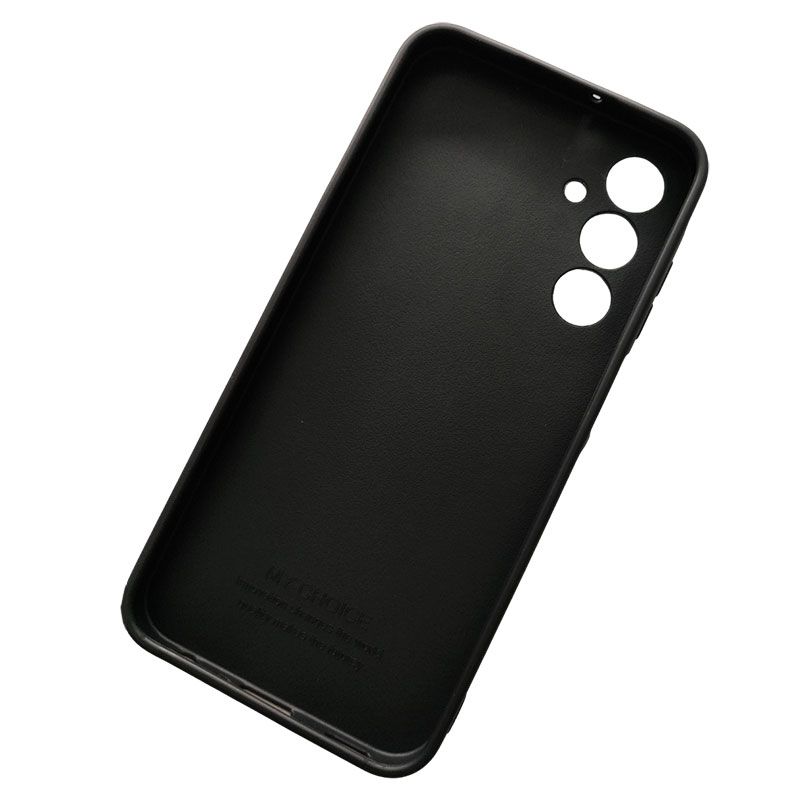 Funda negra para Samsung Galaxy A25 5G de silicona