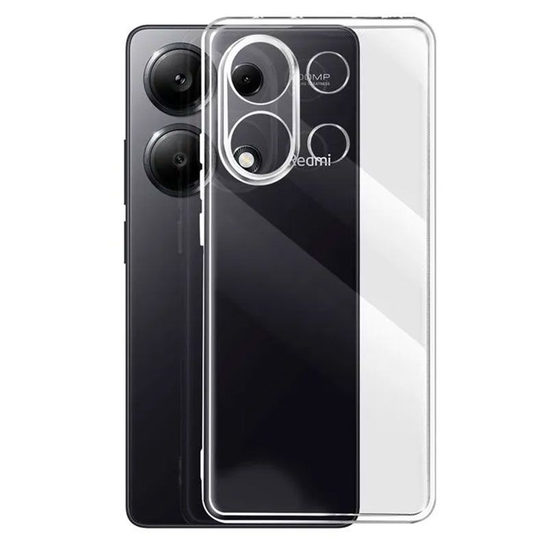 Funda transparente para Xiaomi Redmi Note 13 Pro 4G / Poco M6 Pro 4G