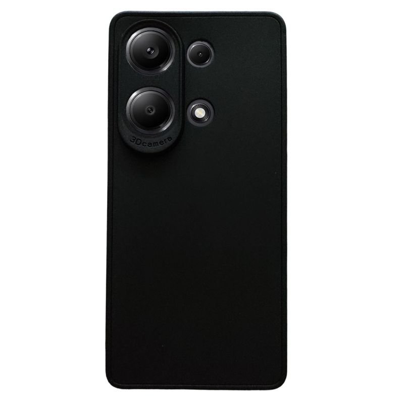 Funda negra para Xiaomi Redmi Note 13 Pro 4G / Poco M6 Pro 4G