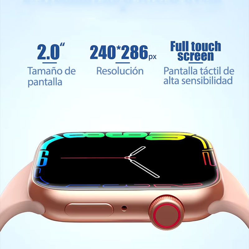 Reloj Inteligente Smartwatch Uni Watch Pro Max 2 Rosa