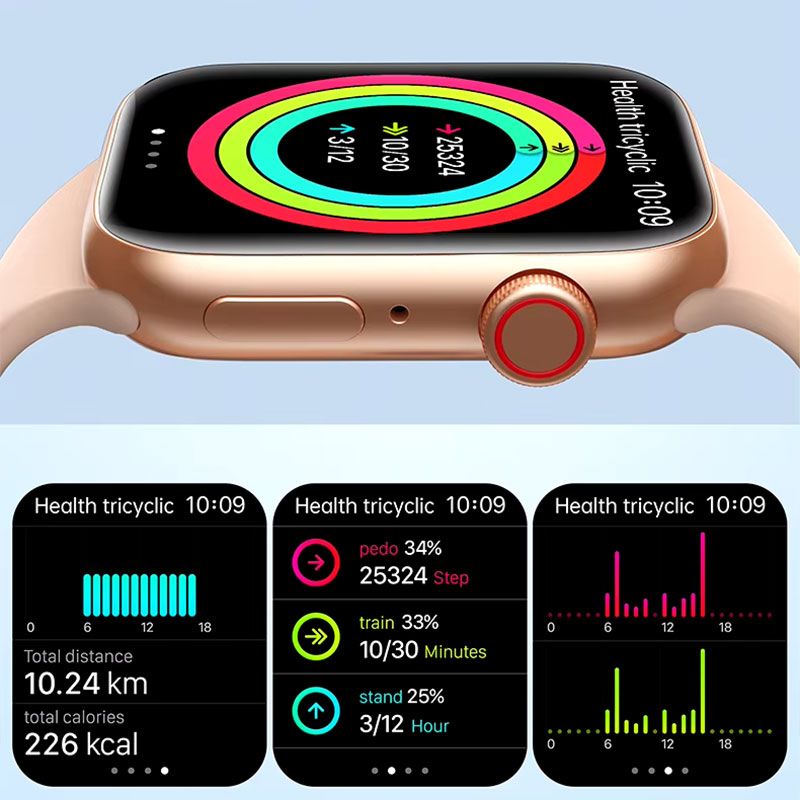 Reloj Inteligente Smartwatch Uni Watch Pro Max 2 Rosa