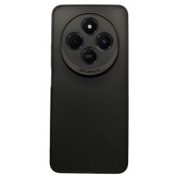 Funda negra para Xiaomi Redmi 14C de silicona