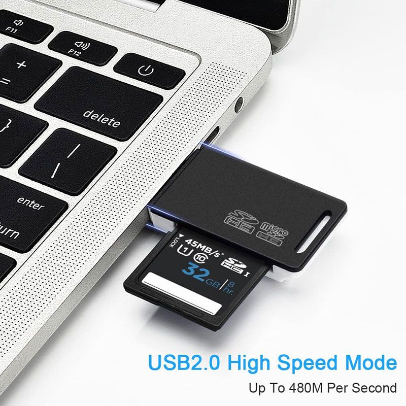 Lector USB de tarjetas SD y Micro SD SY-368