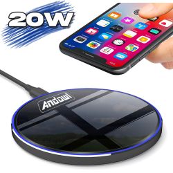 Cargador inalámbrico de carga rápida 20W Andowl Q-PD20