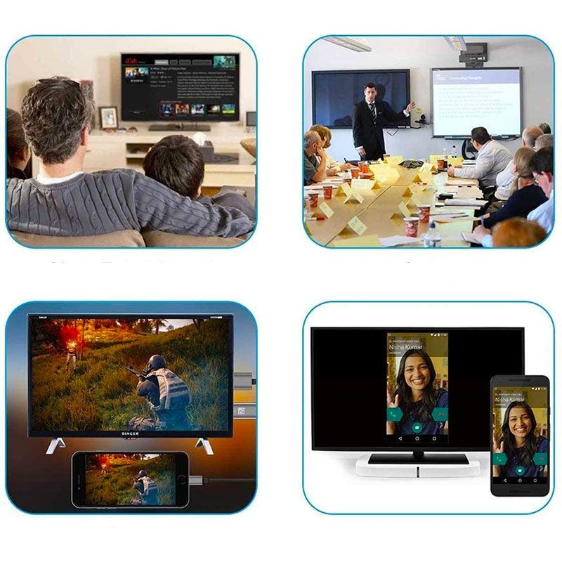 Cable Lightning a HDMI + USB FHD 1080 para iPhone y iPad