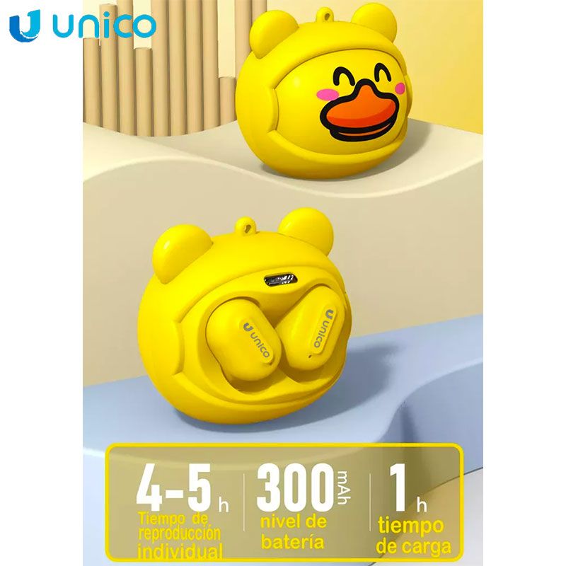 Auriculares Inalámbricos Little Yellow Duck EP1659
