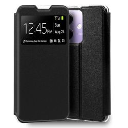 Funda con Tapa para Oppo A40 / A40m negro