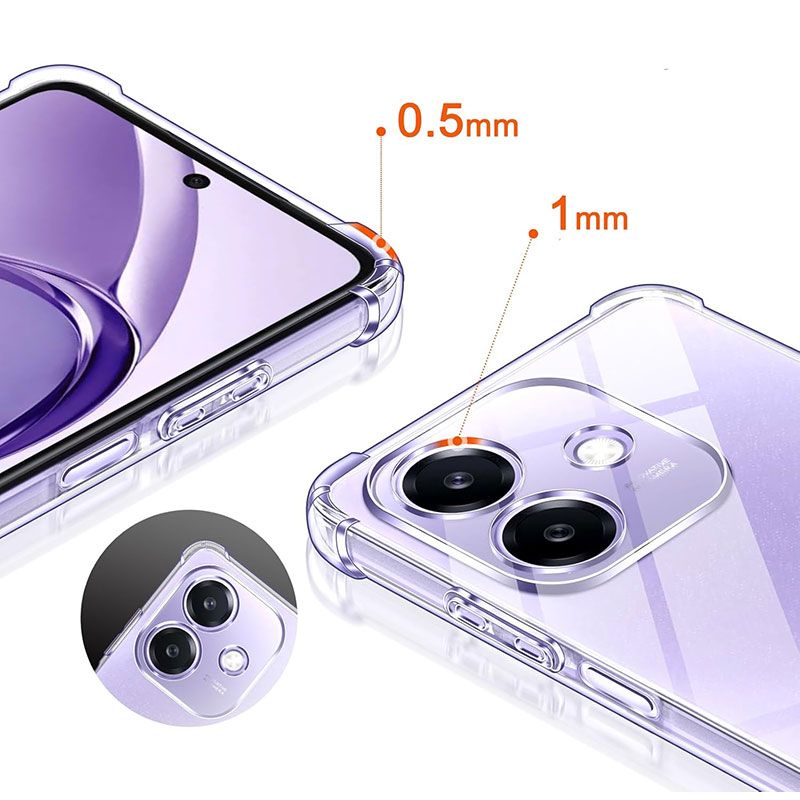 Funda con esquinas reforzadas para Oppo A40 / A40m