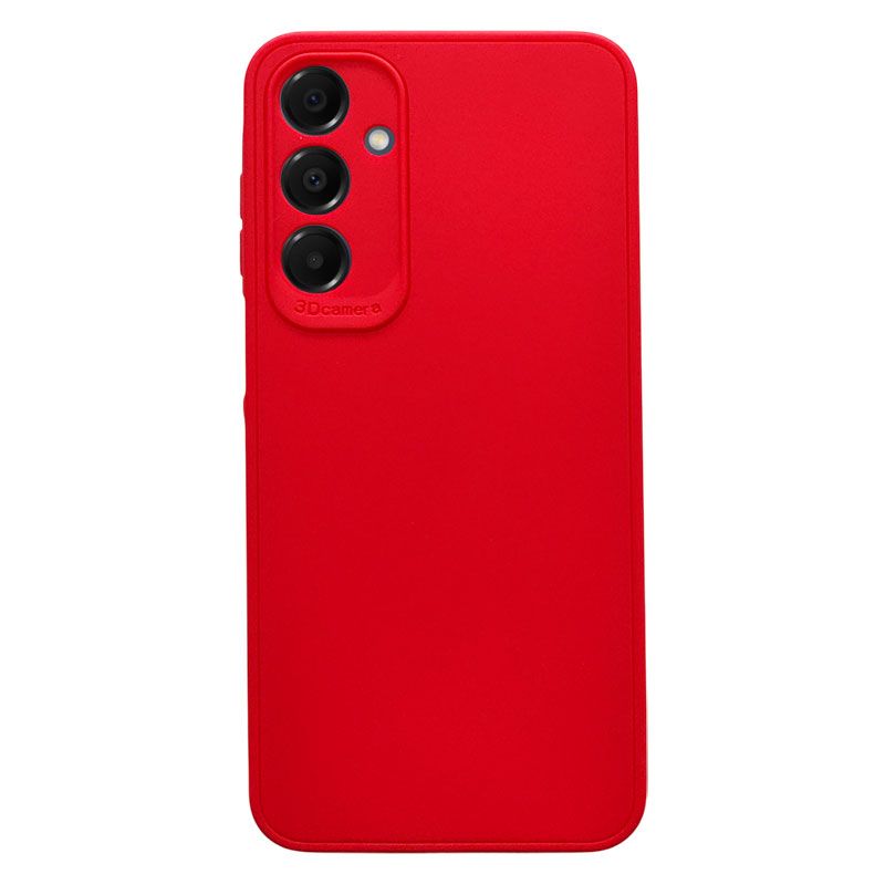 Funda roja para Samsung Galaxy A16 de silicona