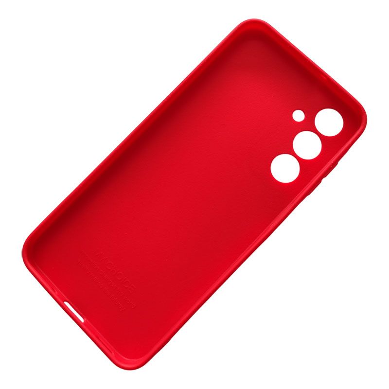 Funda roja para Samsung Galaxy A16 de silicona